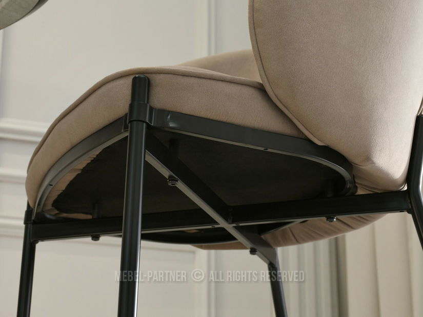 Blagovaonska stolica Finalizaba (bež + crna)