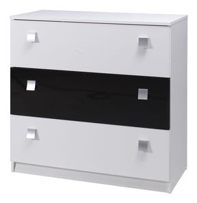 Komoda Laurenia (crna) 