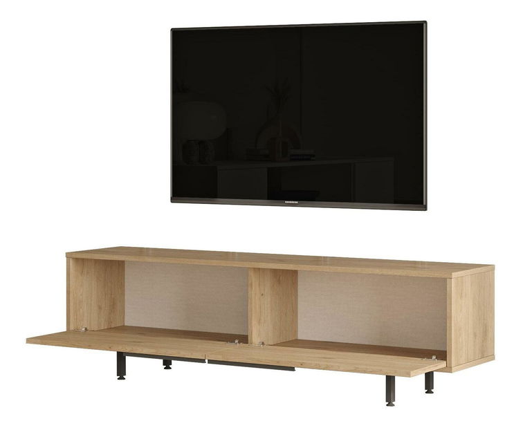 Masă TV/Dulap Nimelo 7 (nuc + stejar)