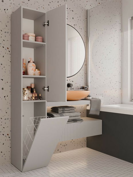 Kúpeľňová skrinka Neltossa 15 (kašmír)