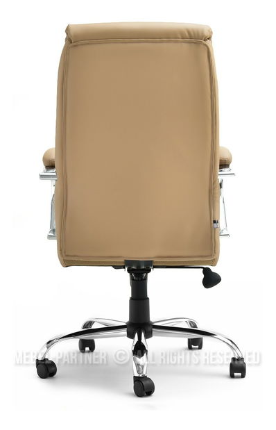 Fotoliu Luxus (bej + crom)