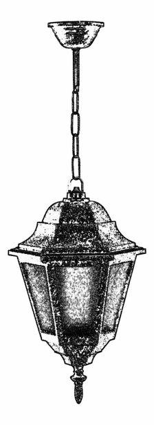 Lustră exterior Buddy 1 (maro)