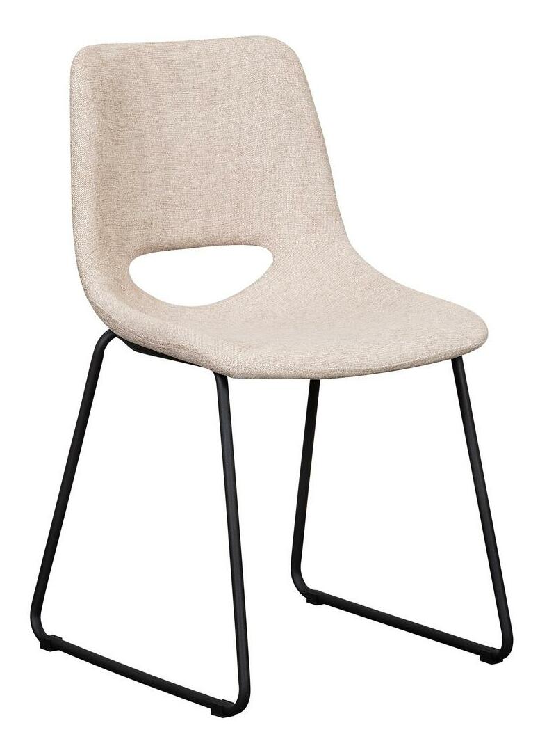 Scaun sufragerie Pansy (bej + negru)