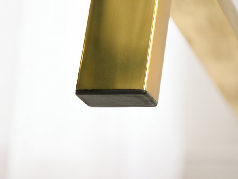 PC stol Lazuli (staklo + zlatna)