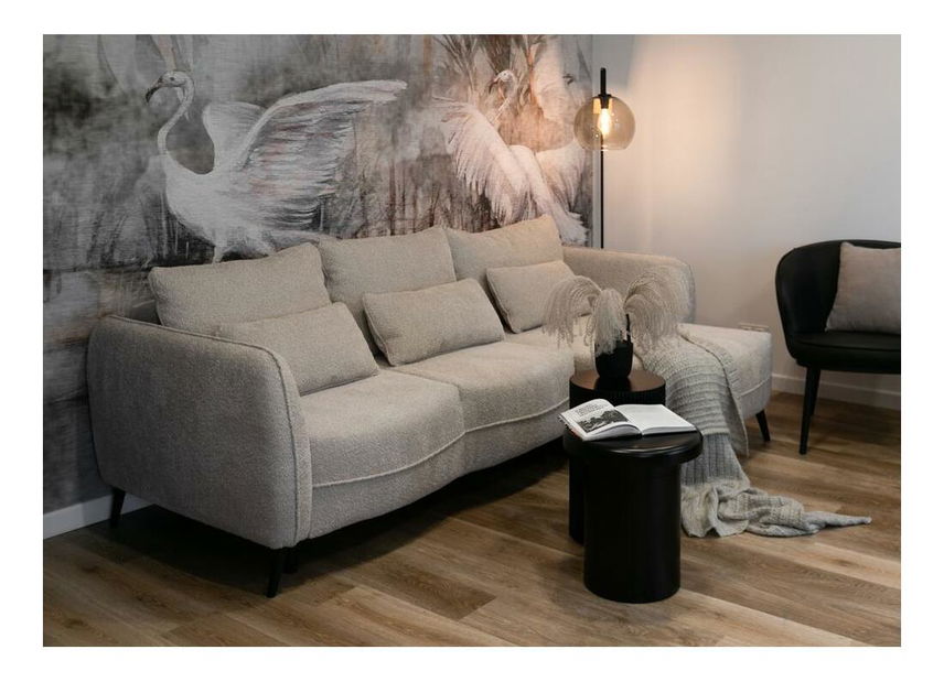 Colțar Eilish (D) (bej deschis + negru)