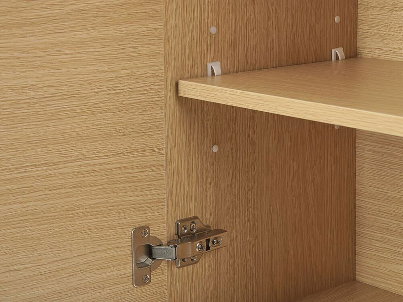 Skrinka do kúpelne Bilbo (svetlé drevo)