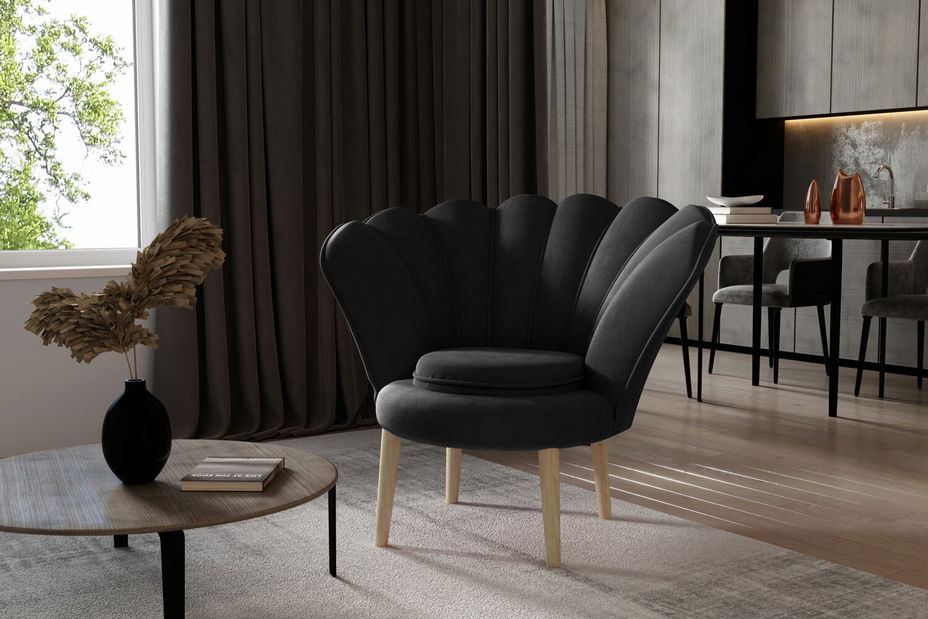 Kreslo Vita Typ 07 (čierna)