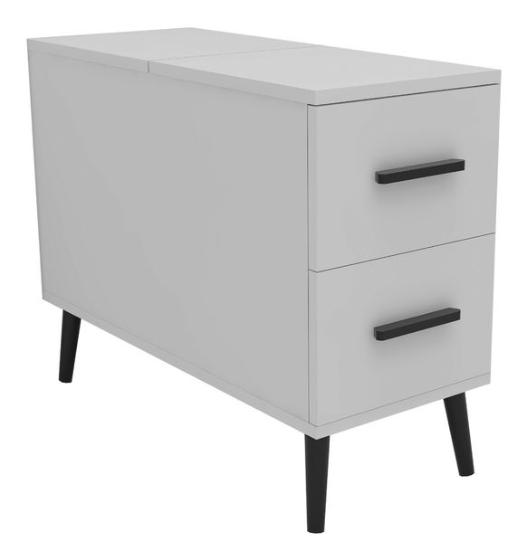 Príručný stolík Iceland (biela)