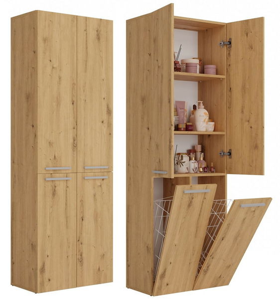 Kúpeľňová skrinka Neltossa 3 (dub artisan)