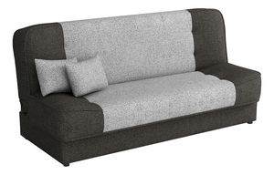 Pohovka trojsedačka Asora (hnedá + svetlohnedá)