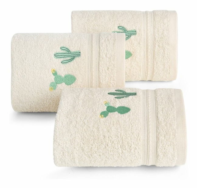 Set prosoape 30x50 cm Bambino 15 (6 buc) (crem)