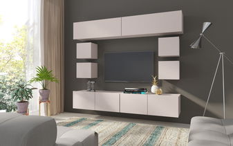 Mobilier living Calabria C16 (cashmere) (fără iluminat)