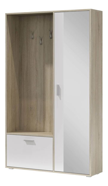 Predsoblje Bliss (hrast sonoma + bijela)