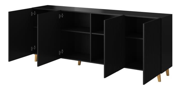 Comodă Pallea (Negru)