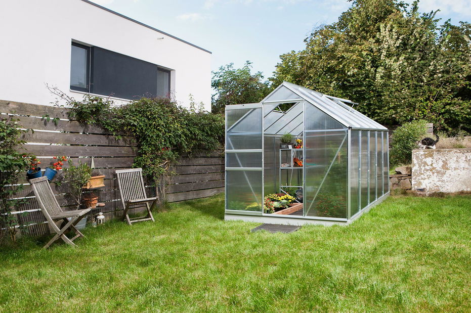 Stil clasic Greenhouse Venus 6200 (policarbonat + aluminiu anodizat)