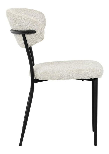 Jedálenská stolička Cosmetica (krémová)