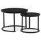 Set 2 ks konferenčných stolíkov Cetix (čierna)