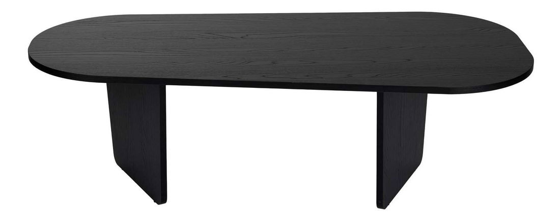 Konferenčný stolík Ovallo (tmavé drevo)
