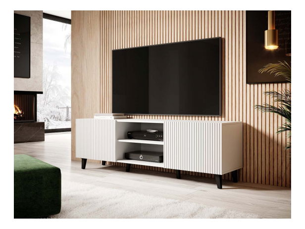 TV stolík/skrinka Sinenko 150 (biela) *výpredaj