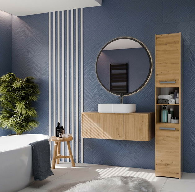 Dulap de baie Samways 1 (stejar artisan)