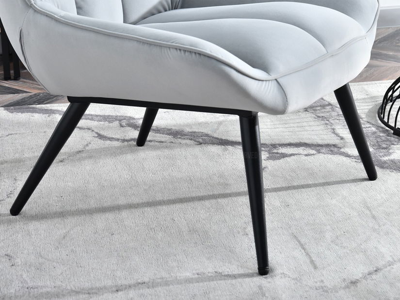 Fotoliu Zolta (gri + negru)