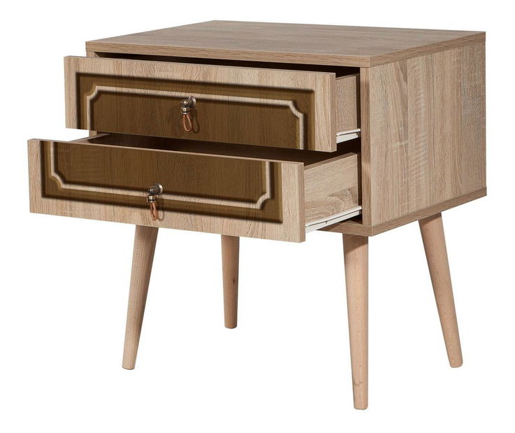 Noptieră Sopatu 12 (stejar sonoma)