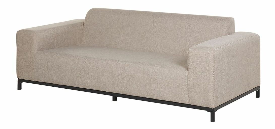 Canapea de grădină RAVIOL (bej + negru)