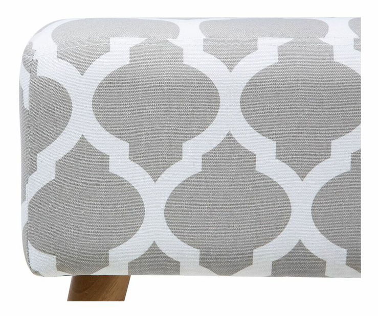 Taburet Makeo (gri deschis)