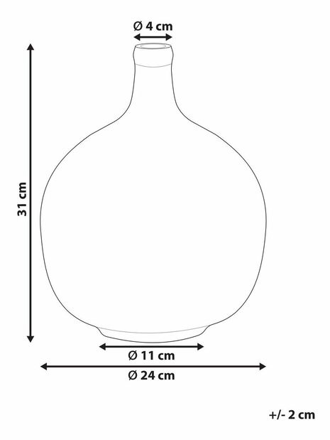Váza Chaza (ružová)