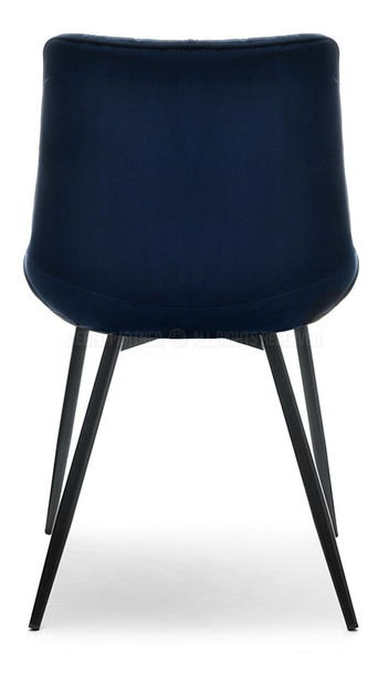 Stolička Aron (námornícka + čierna)