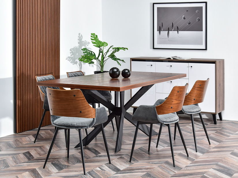 Szék Morgana (szürke + fekete)