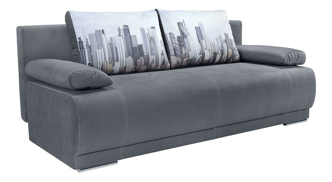 Canapea 3 locuri Elyse LUX 3DL (Gri)