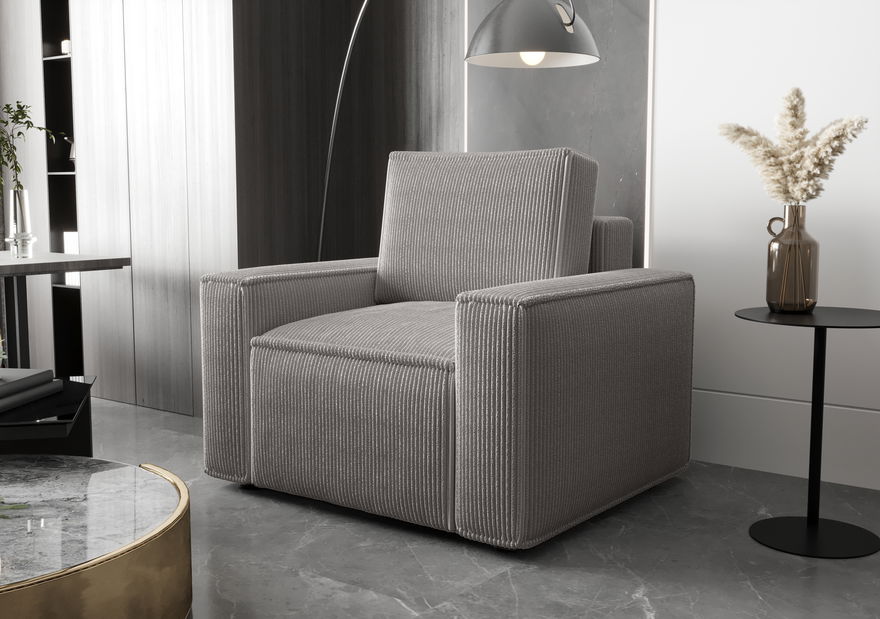 Fotelja Umbral (svijetlosiva)