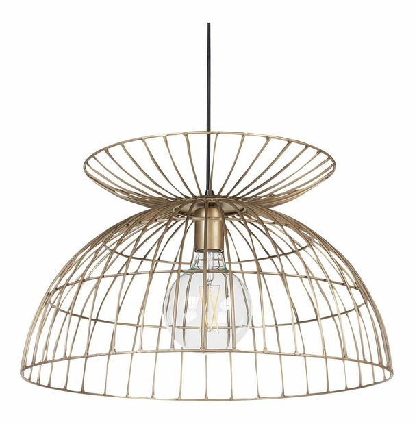 Závesné svietidlo Mahza (mosadzná)