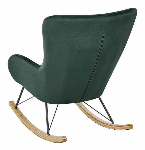 Fotelja za ljuljanje Esmae (zelena)