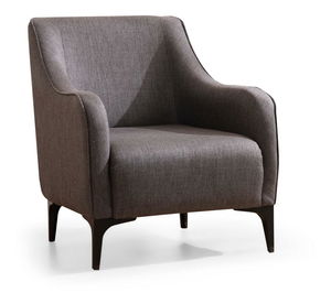 Fotelja Belasemma (tamnosiva + crna)