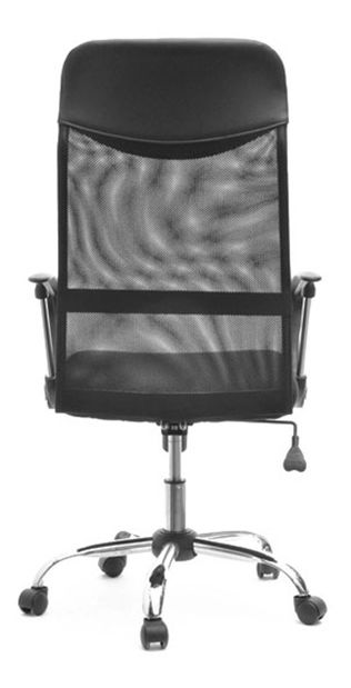 Scaun Osla (negru + crom)