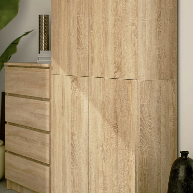 Ormar s policama Rainer II (hrast sonoma)