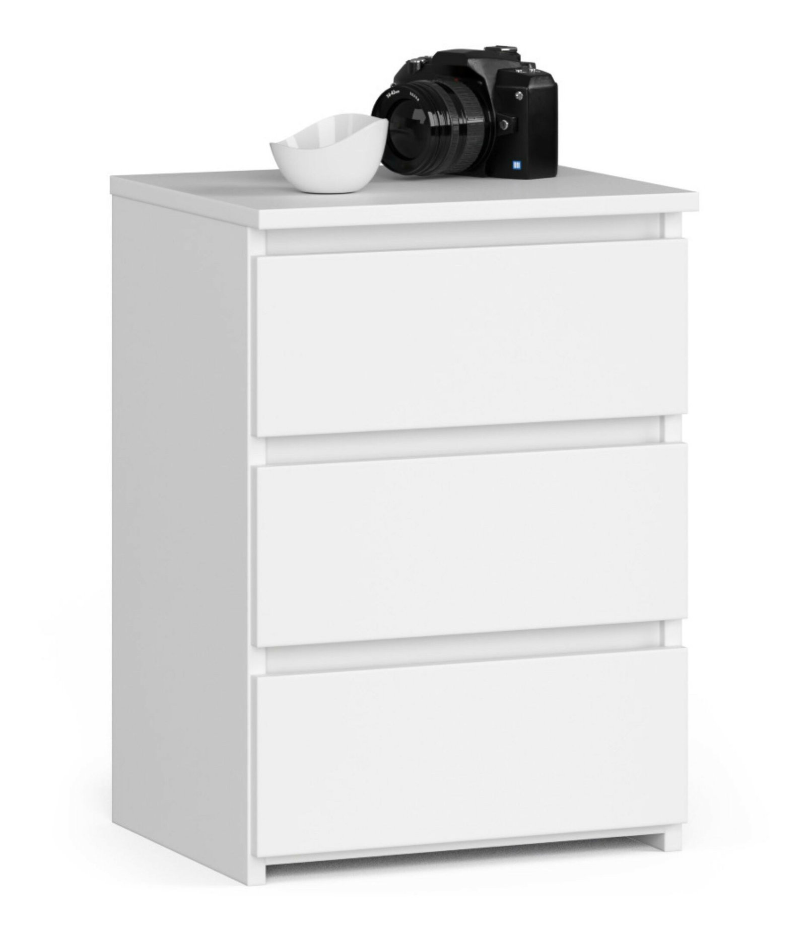 Éjjeli szekrény Contragolpe (fehér)