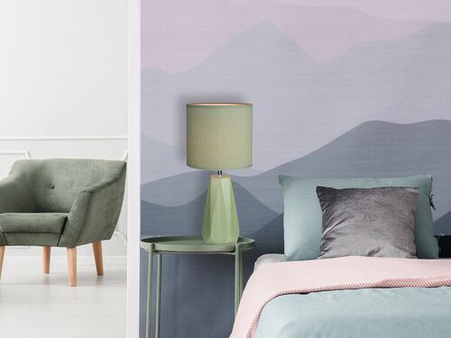 Asztali lámpa Amiel 5703 (Zöld)