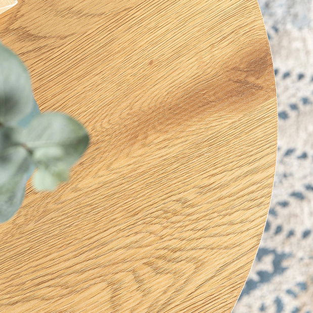 Set 2 ks konferenčných stolíkov Dalila (dub zlatý) 