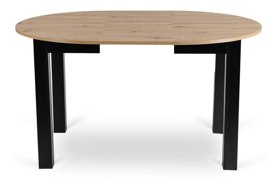 Blagovaonski set Habias 1 (hrast artisan + crna) (za 4 osobe)