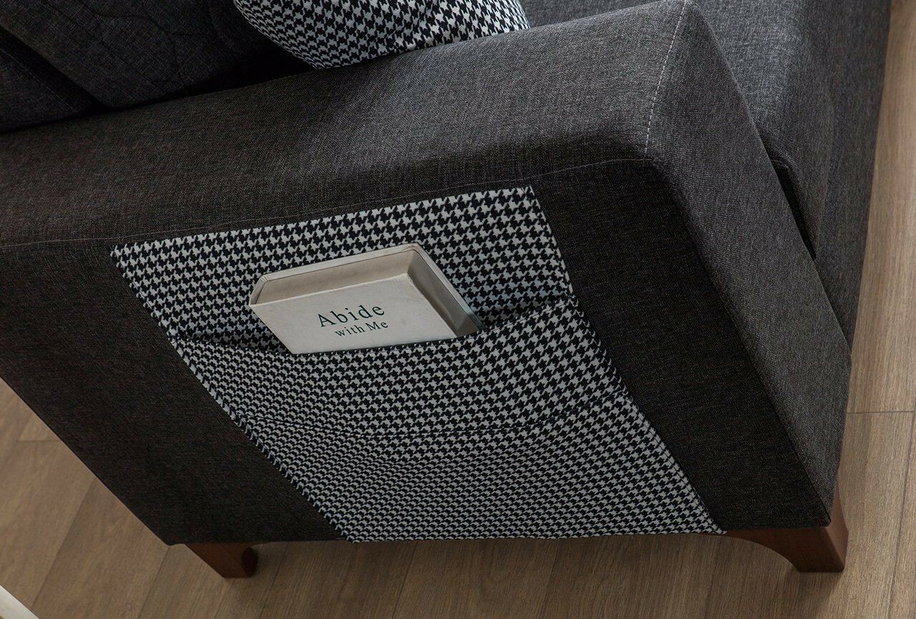 Kutna garnitura Lofty (antracit)