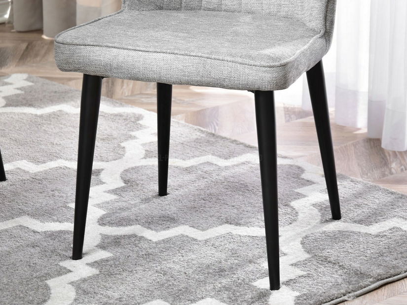 Stolica Greta K (siva + crna)