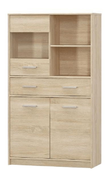 Vitrină Thornham 2D1W1S/80