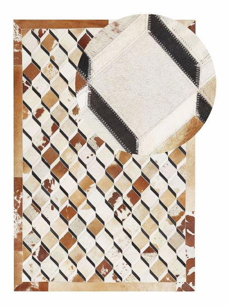 Tepih 140x200 cm SAROVA (smeđa)