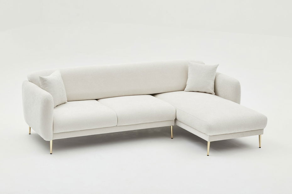 Colțar Simeon (D) (crem + auriu)