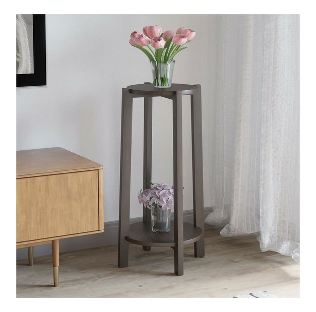 Stojan na kvetináče Voleni (hnedá) 