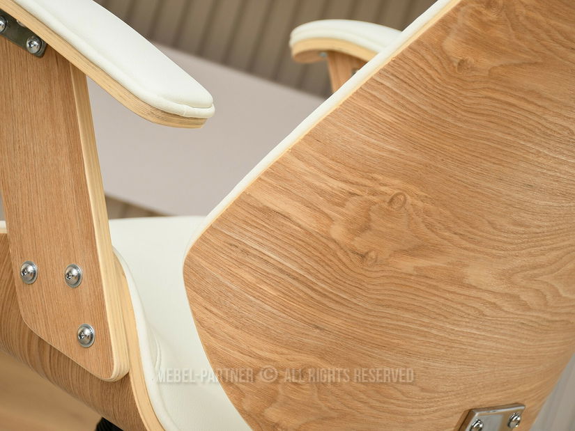 Fotoliu de birou Frankovstain (crem)