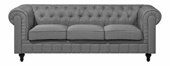 Sofa trosjed Chichester (siva)